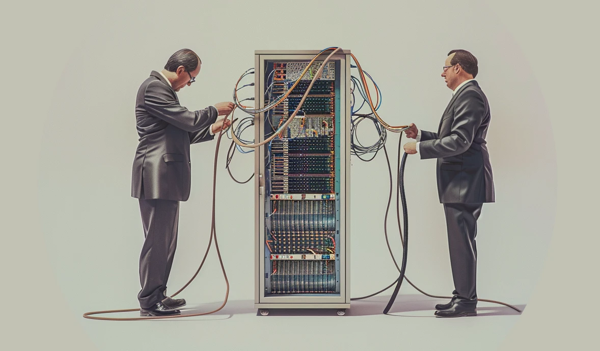 AI Server Illustration